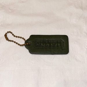 Vintage Coach Double Side Hang Tag